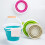 6 pcs wooden bucket handle replacement no hole ergonomic grip 6