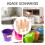 6 pcs wooden bucket handle replacement no hole ergonomic grip 9