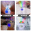 night lamp alarm clock with bedside projection light 11