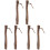6 Pcs Wooden Replacement Handles 4