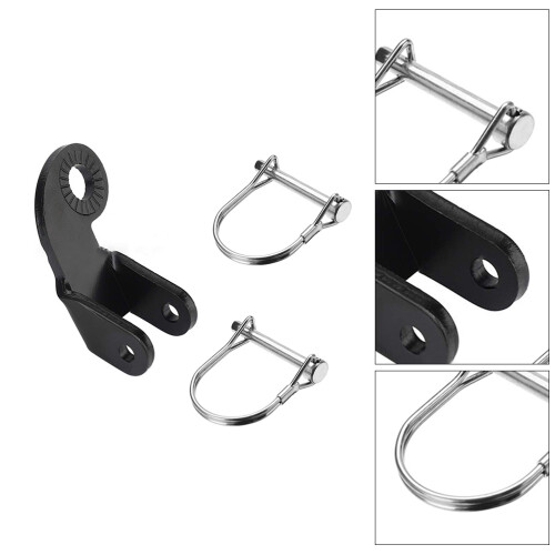 bike trailer hitch connector coupler 3pcs set 2