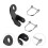 bike trailer hitch connector coupler 3pcs set 6