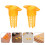 60pcs Bee Queen Cage Protector for Rearing Cups Incubation Bases 11