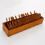 15pcs wooden deer thread spools for sewing yarn organizing 3