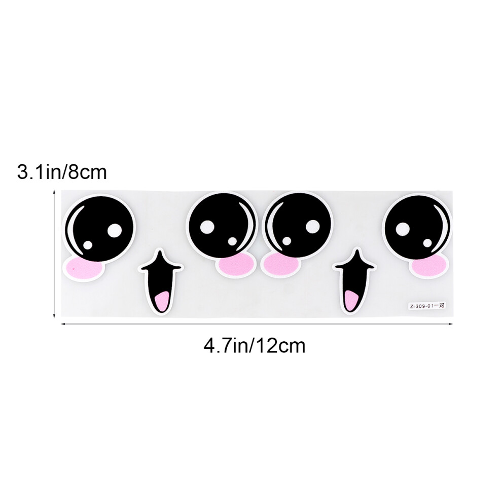 Pair Car Decals Funny Personality Sticker