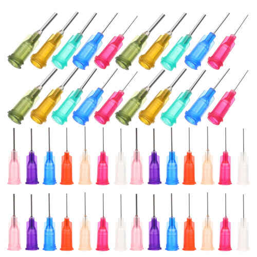 60pcs glue dispenser replacement needles blunt tip 13g- industrial 1