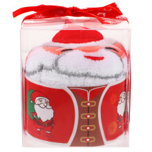 Chic Christmas Cake Towels with Festive Design for Kids