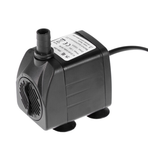 pompa mini per fontane piscine acquari vasche statue nera
