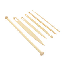 1Set Webrahmen Zubehör Holz Webhaken Stricknadeln Vielseitig DIY