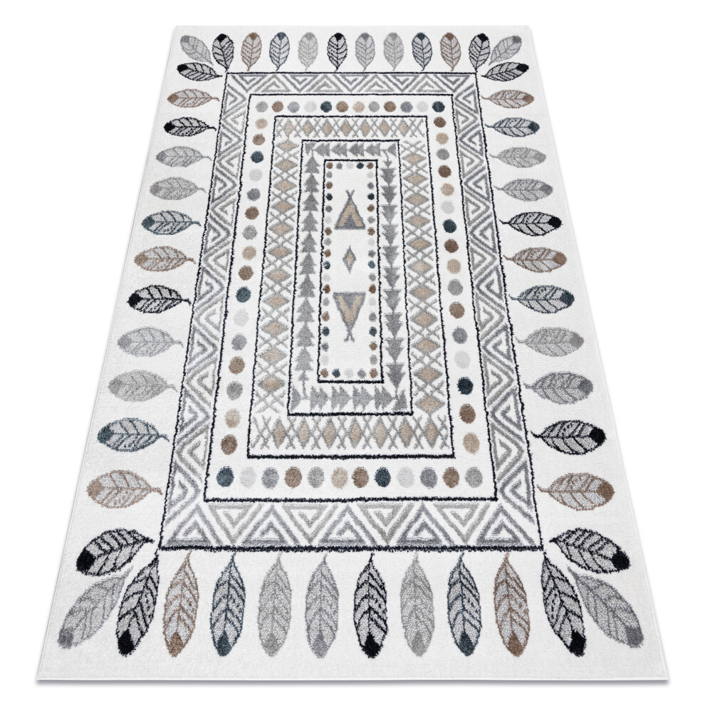 Carpet Fun Teepee For Children, Indian, Frame 200X290 Cm Cream Rugsx