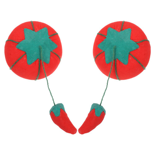 2 pezzi pomodoro pin-up, portaspilli cucito