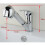 copper brushed single handle sink faucet with pull down sprayer 2
