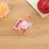 2pcs silicone pacifier for sleep, pink 7