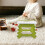 folding stool portable small green for home 5