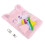 cute plush notebook with lock for kids, soft diary for school travel 11
