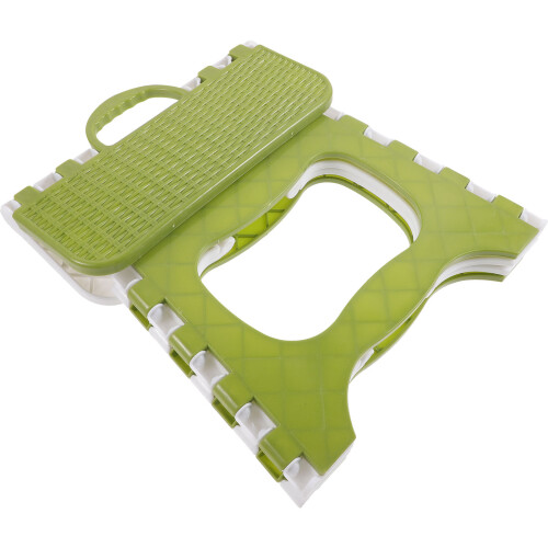 folding stool portable small green for home