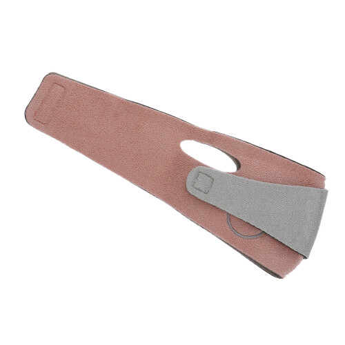1Pc Red Reusable Face-Lifting Mask Elastic Slimming Chin Strap