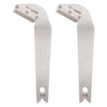 2St Precisie Boormaatmeter Rvs 118 Meting Voor Professioneel