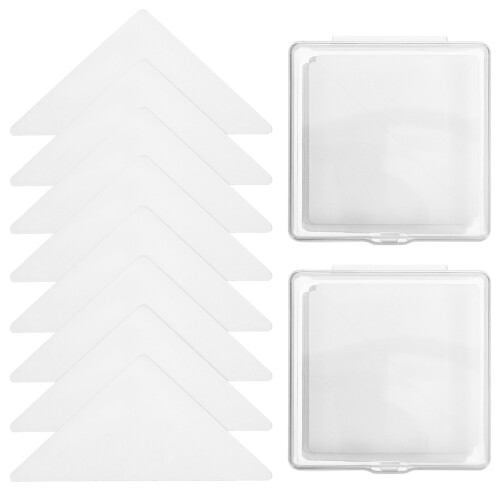 60 pezzi supporti per colletto camicia in pvc, fermacolletto rigidi