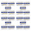 set 20 schede tonalità denti con guide 8