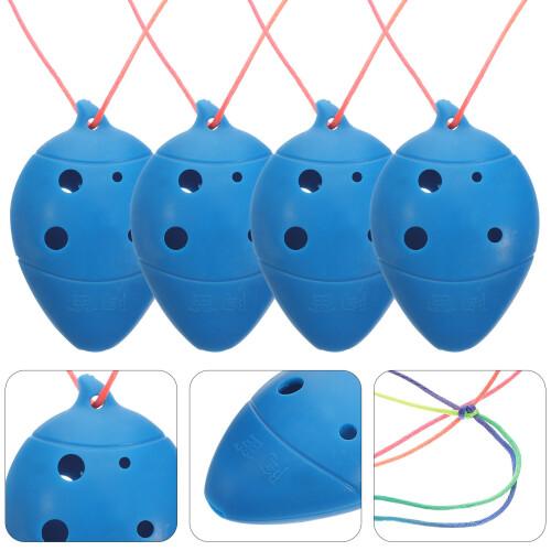 4 pezzi ocarina bambini, in , strumento musicale a 6 2