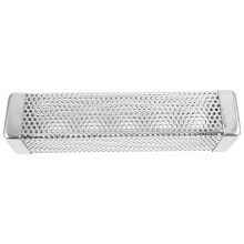 barbecue in acciaio inox per pesce e carne, a gas e carbone, 1 pezzo