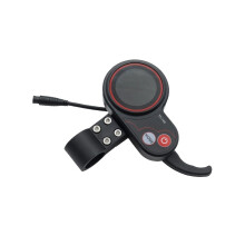 Universal Tachometer TF-100 Display and T-Type Cable, 6-Pin, Scooter and Skateboard Tachometer, M4 Parts, Black