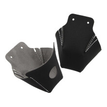 Leather Skates Toe Covers 2 Pack Durable Toecaps For Roller Skates Universal Fit Easy To Install