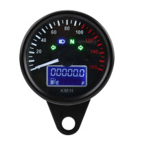 Gauge Speedometer Motorcycle Digital Tachometer Odometer Digital Tachometer Tachometer Universal Digital Gauge Oil Level Meter Black For Motorcycles