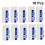 10pcs white 2b exam rubber eraser for art drawing office school use 1
