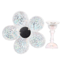 plastic plum blossom shaped nail holder for painting and practice