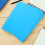 100pcs colored a4 70g printing paper for documents copying cutting diy blue 5