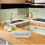 Ceramic Serving Tray White Rectangular Food Warmer for Restaurants 6