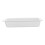 Ceramic Serving Tray White Rectangular Food Warmer for Restaurants 1