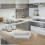 Ceramic Serving Tray White Rectangular Food Warmer for Restaurants 5