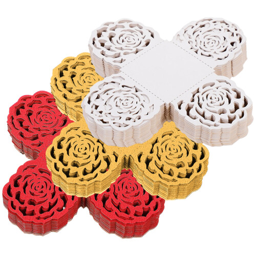 150pcs Chocolate Packaging Wrappers Hollow Candy Papers