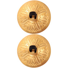 1 pair finger cymbals for belly dancing, copper musical instrument