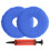 2pcs inflatable chair cushions with pump for green 9
