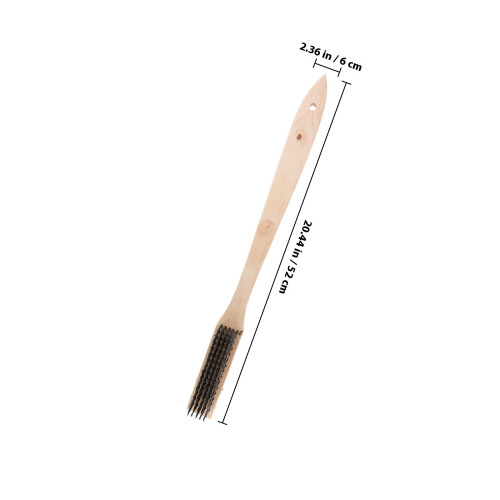 Pizza Oven Brush with Stainless Steel Pizza Tool 1