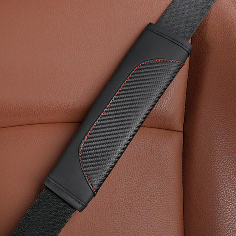 Car Seat Belt Pads Cover 2 Pcs For Mini Cooper S Jcw F54 F55 F56 F60 R60 Shoulder Pad 9016109027993