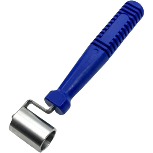 Stainless Steel Wallpaper Seam Roller Edge Seaming Tool, Flat Pressure Smoothing Roller, Durable Construction Tool 1