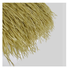Imitation Straw Tile For Thatched Pavilion And Shed Plastic PE Material Fake Straw Roof Tile Color 10 2Pcs