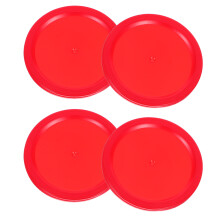 4 50 -hockey- , pucks , zubehör (rot)