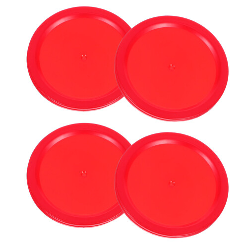 4 50 -hockey- , pucks , zubehör (rot)