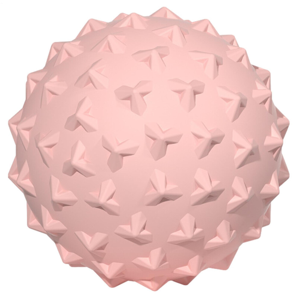 Pink Spiky Massage Ball 4.5Cm S-Pikey Nodules, Self Release, Trigger Point Massage For Tight Muscles And Knots