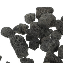 1 . czarnego kamienia wulkanicznego aromaterapię, 2-3 cm, 500 g