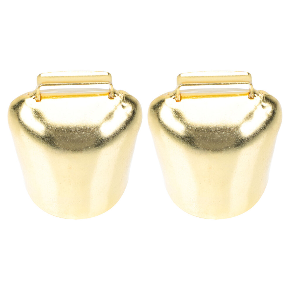 2 Szt. Metalowe Dzwoneczki WołOwe, Retro Dla , Zawieszane-image