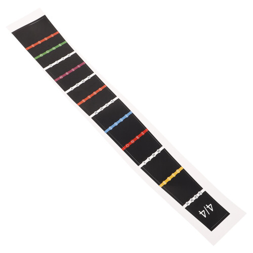 de decalque para fingerboard - adesivos posição tom violoncelo