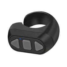 Fingertip Remote Control Ring, Wireless Video Page Turner Remote Clicker For Phone, Ring Finger Scroll