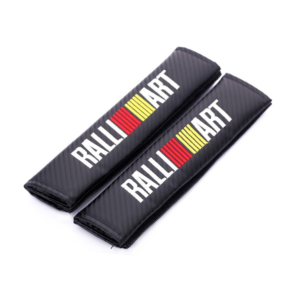 2 Pcs Car Seat Belt Pad For Mitsubishi Mirage Attrage Xpander Montero Shoulder Protector Comfortable Cover A-Style 2 9393856909261